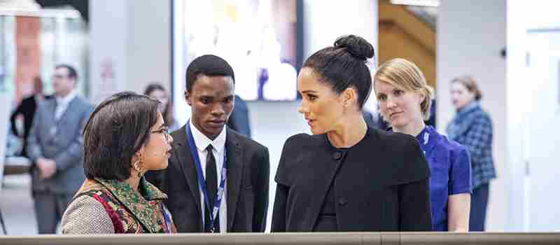 Devika With Duchess Of Sussex